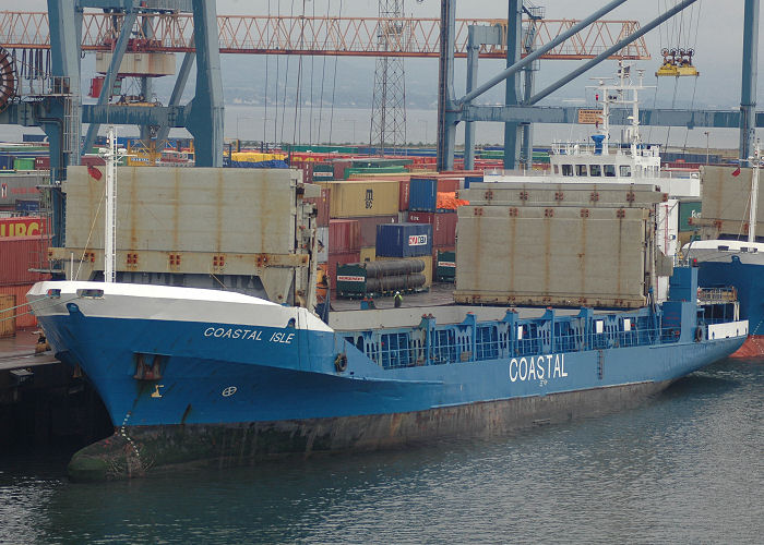 Photograph of the vessel  Coastal Isle pictured at Belfast on 18th June 2006