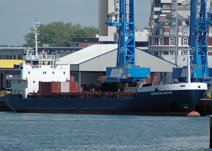 Photograph of the vessel  Coastal Wave pictured in Southampton on 13th June 2009