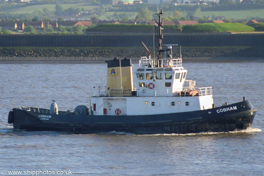 Photograph of the vessel  Cobham pictured at Gravesend on 3rd May 2003