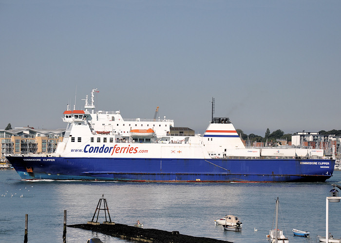  Commodore Clipper pictured departing Portsmouth on 23rd July 2012