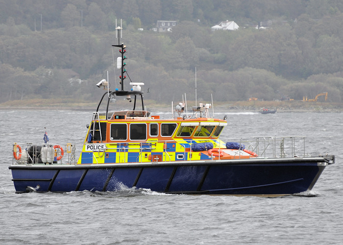 Photograph of the vessel  Condor pictured on the River Clyde on 27th September 2011