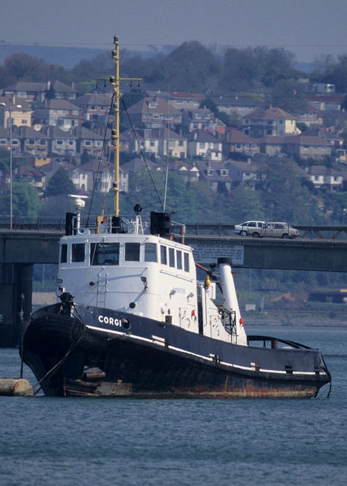 Photograph of the vessel  Corgi pictured at Plymouth on 6th May 1996