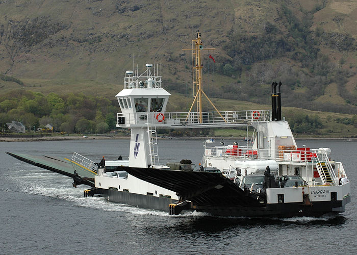 Photograph of the vessel  Corran pictured at Corran on 25th April 2011