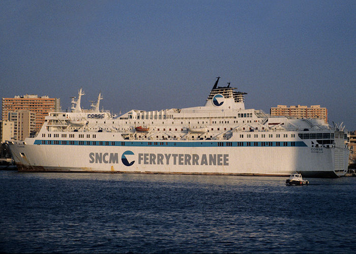 Photograph of the vessel  Corse pictured at Toulon on 16th December 1991