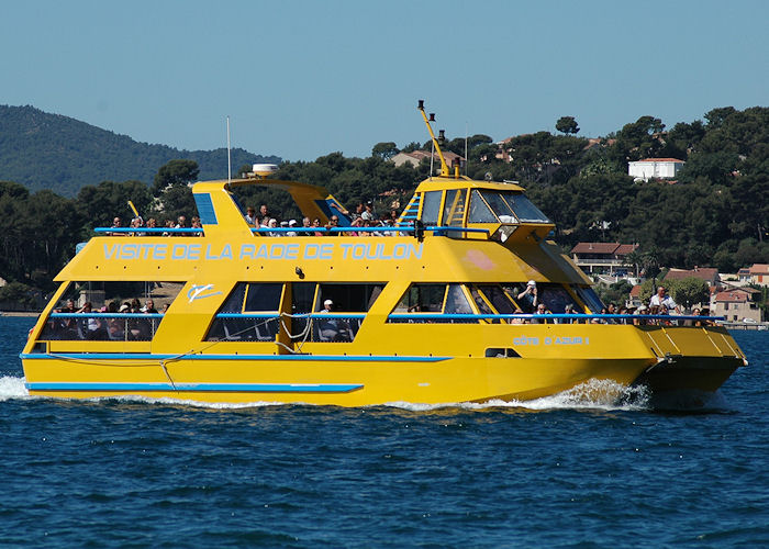 Photograph of the vessel  Côte d'Azur I pictured at Toulon on 9th August 2008