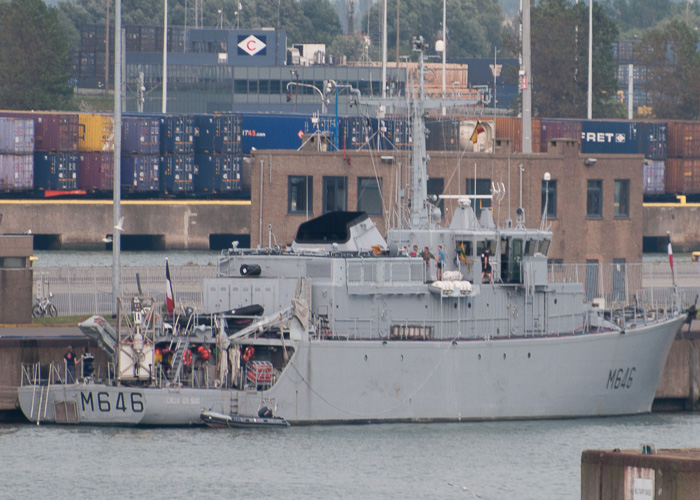 Croix du Sud pictured at Zeebrugge on 19th July 2014
