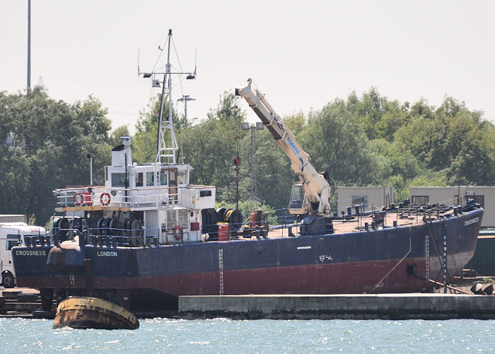 Photograph of the vessel  Crossness pictured at Marchwood on 8th June 2013