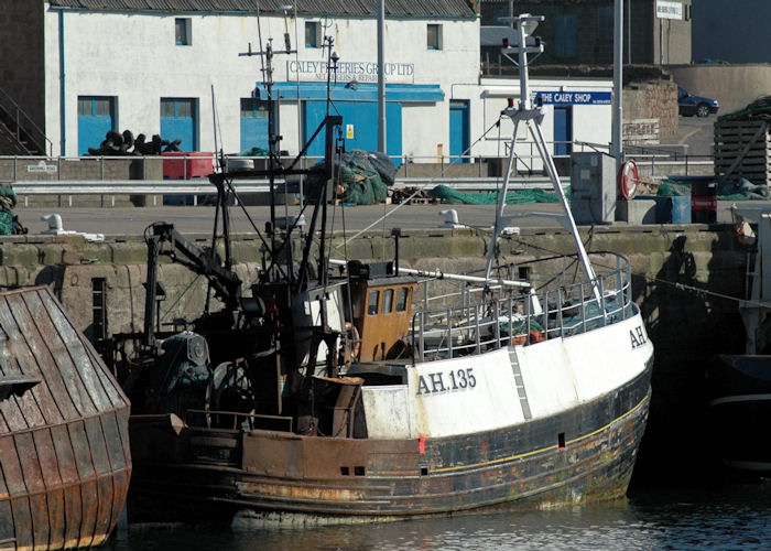 fv Crystal Tide pictured at Peterhead on 28th April 2011