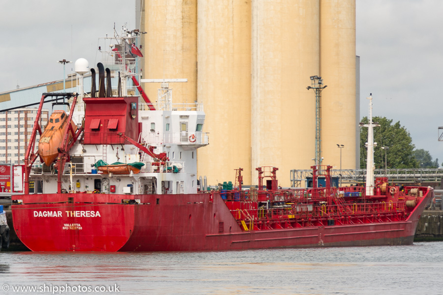 Photograph of the vessel  Dagmar Theresa pictured in Gladstone Branch Dock No.2, Liverpool on 20th June 2015