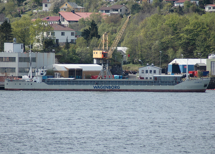 Photograph of the vessel  Danio pictured at Bergen on 13th May 2005