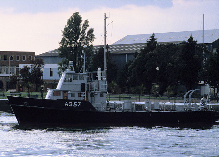 Photograph of the vessel RMAS Datchet pictured at Gosport on 29th May 1994