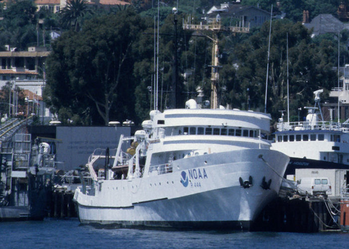 Photograph of the vessel rv David Starr Jordan pictured at San Diego on 16th September 1994