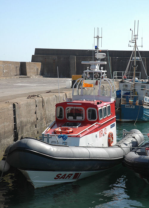 Photograph of the vessel  David Stogdon MBE pictured at Stonehaven on 30th April 2011