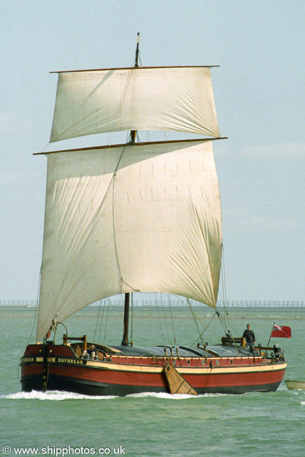 Photograph of the vessel sb Daybreak pictured on the River Thames on 16th August 2003