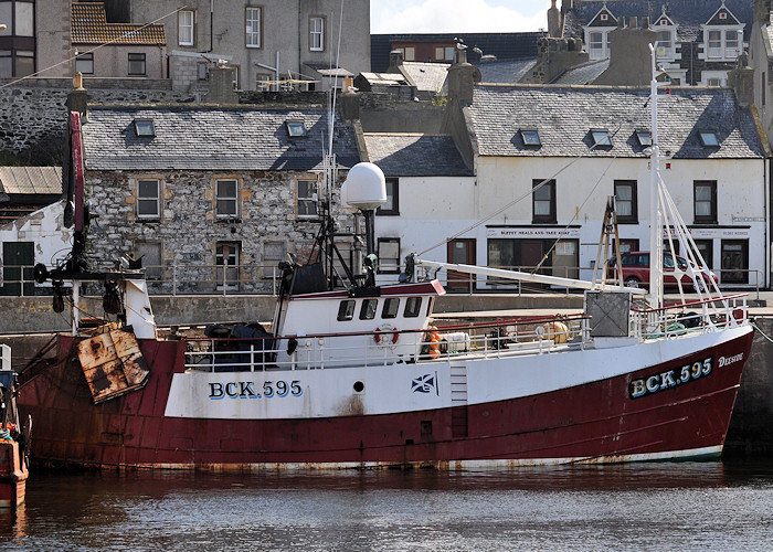 Photograph of the vessel fv Deeside pictured at Macduff on 15th April 2012