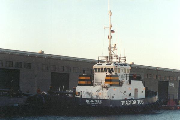 Photograph of the vessel  Delta Billie pictured in San Francisco on 13th September 1994