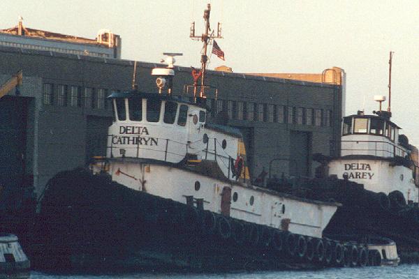 Photograph of the vessel  Delta Cathryn pictured in San Francisco on 13th September 1994