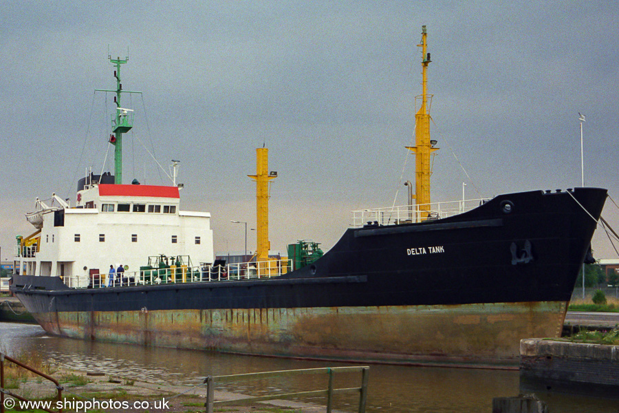  Delta Tank pictured laid up in William Wright Dock, Hull on 11th August 2002