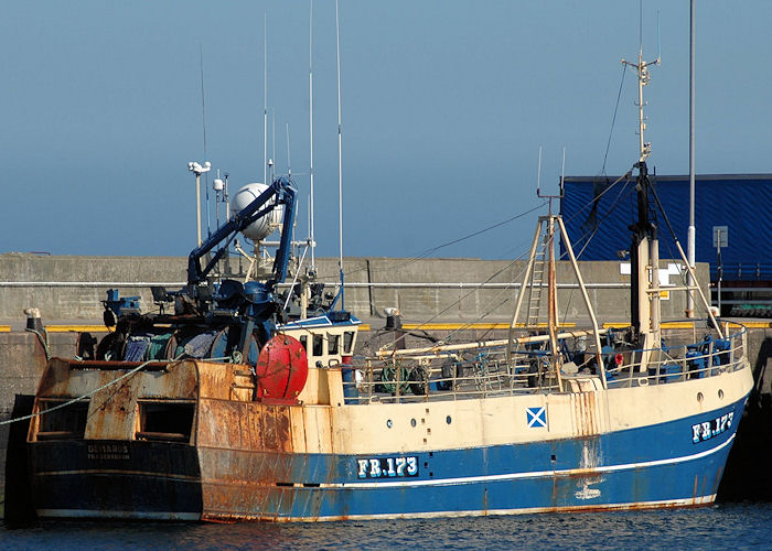 fv Demarus pictured at Fraserburgh on 28th April 2011