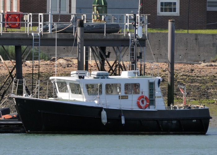 Photograph of the vessel  Diver pictured at Whale Island in Portsmouth Harbour on 8th June 2013