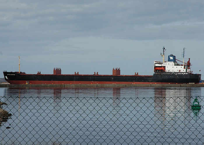 Photograph of the vessel  Dmitriy Pozharskiy pictured departing Leith on 20th March 2010