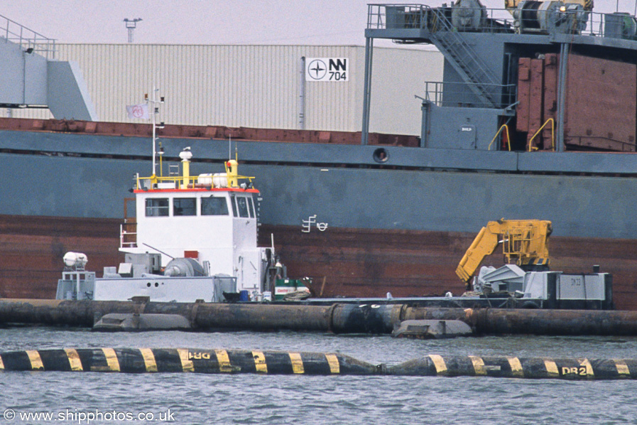 Photograph of the vessel  DN 23 pictured in Bevrijdingsdok, Antwerp on 20th June 2002