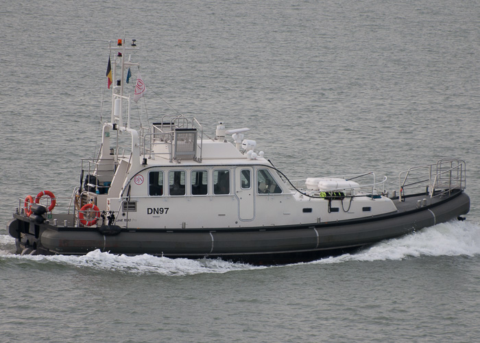 Photograph of the vessel  DN 97 pictured at Zeebrugge on 19th July 2014