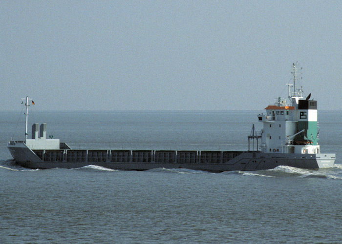 Photograph of the vessel  Doggersbank pictured on the River Elbe on 5th June 1997