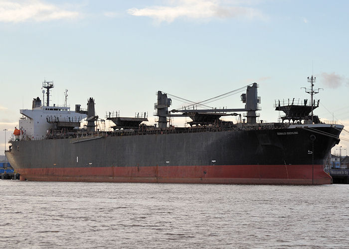 Photograph of the vessel  Donald Duckling pictured laid up at North Shields on 28th December 2013