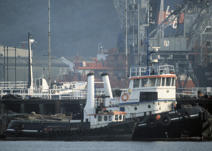 Photograph of the vessel  Doris K pictured at Falmouth on 27th September 1997