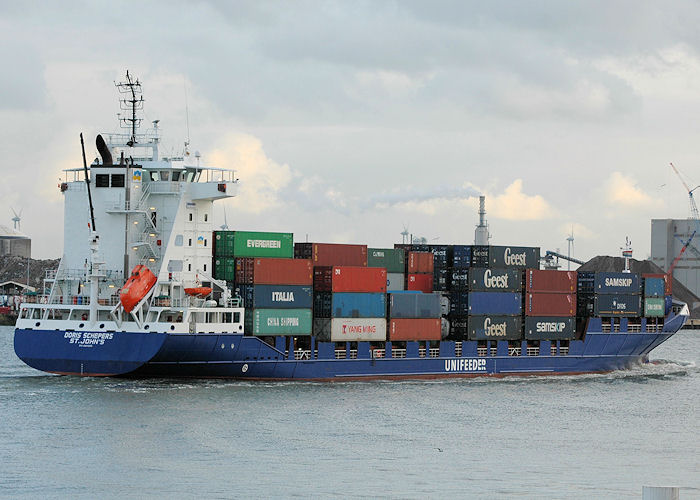 Photograph of the vessel  Doris Schepers pictured passing Vlaardingen on 19th June 2010