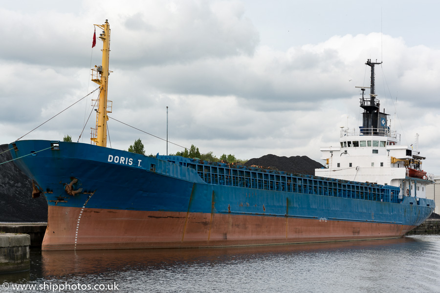 Photograph of the vessel  Doris T pictured laid up at Ellesmere Port on 30th August 2015