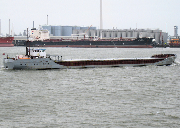 Photograph of the vessel  Douwent pictured passing Vlaardingen on 24th June 2012