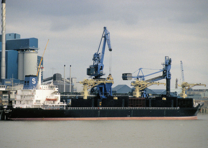 Photograph of the vessel  Dover pictured at Thames Refinery, Silvertown on 24th September 1997