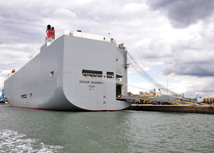 Photograph of the vessel  Dover Highway pictured in Ocean Dock, Southampton on 20th July 2012