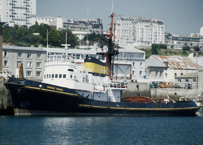 Photograph of the vessel  Duguay Trouin pictured at Brest on 11th July 1990