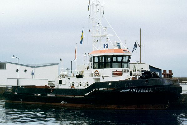 Photograph of the vessel  Dunker pictured in København on 1st June 1998
