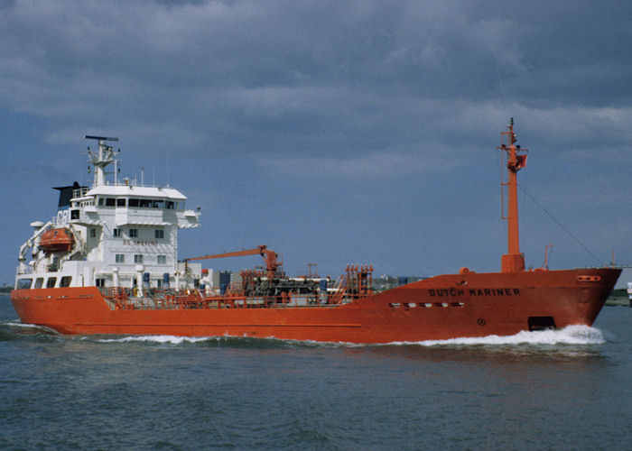 Photograph of the vessel  Dutch Mariner pictured on the Nieuwe Waterweg at Maassluis on 20th April 1997