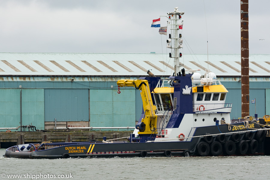 Photograph of the vessel  Dutch Pearl pictured in Langton Dock, Liverpool on 25th June 2016