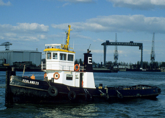 Photograph of the vessel  Eerland 23 pictured in Rotterdam on 20th April 1997