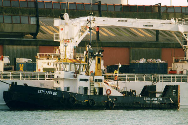 Photograph of the vessel  Eerland 26 pictured in Southampton on 16th November 1999