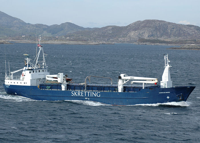 Photograph of the vessel  Eidsvaag Marin pictured near Bergen on 13th May 2005