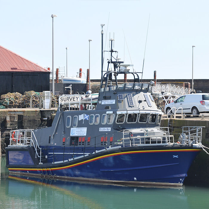 Photograph of the vessel rv Eileen May pictured at Arbroath on 16th May 2013