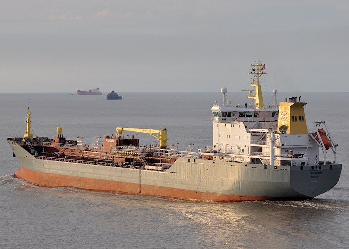 Photograph of the vessel  Ekfjord pictured departing Immingham on 27th June 2012