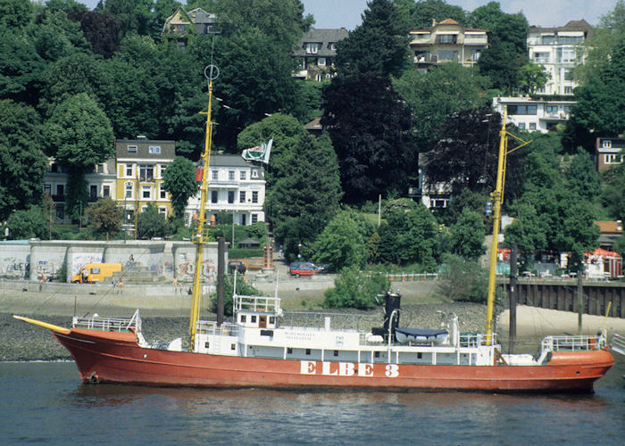 Photograph of the vessel  Elbe 3 pictured at Hamburg on 5th June 1997