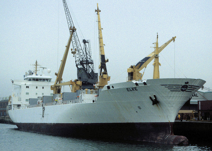  Elke pictured at Southampton on 21st January 1998