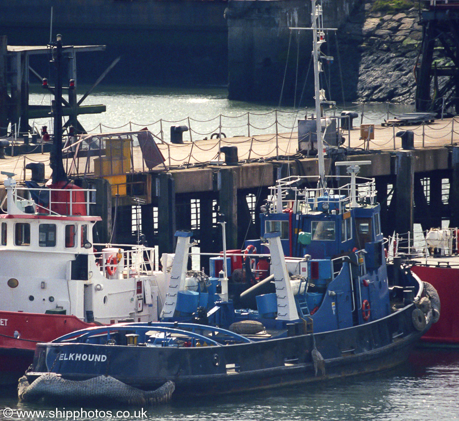 Photograph of the vessel  Elkhound pictured at Rosyth on 12th May 2003