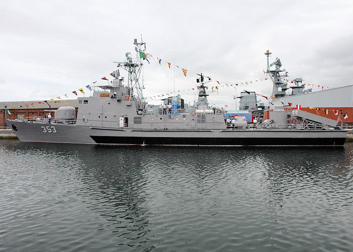 Photograph of the vessel  El Kirch pictured at the International Festival of the Sea, Portsmouth Naval Base on 3rd July 2005