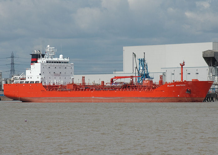 Photograph of the vessel  Ellen Knutsen pictured at Coryton on 10th August 2006