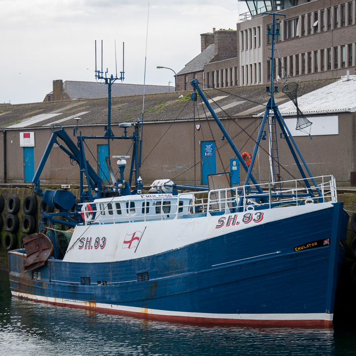 Photograph of the vessel fv Emulator pictured at Peterhead on 5th May 2014